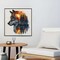 Wolf 5D Diamond Painting Kits for Adults,Animal Forest Wolf Diamond Art Kits for Beginners,DIY Full Drill Paint by Diamonds with Painting Kit for Crafts Adults Home Wall Decor 12 X 12inch